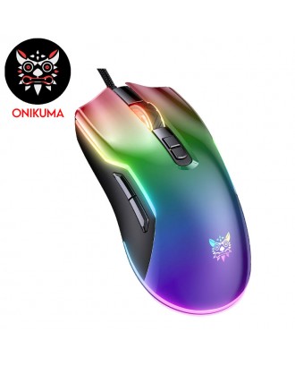 MOUSE ONIKUMA CW922 USB GAMING RGB (12800 DPI)